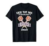 Dartspieler Dartspielerin 180 Punkte Dart Spruch Geschenk T-S