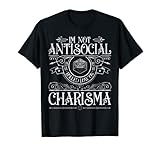 Not Antisocial Rolled low on Chrisma | RPG | W 20 Würfel T-S
