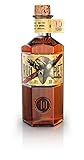 RON PIET RUM – 10 Jahre alter Rum aus Panama mit feinstem Rohrzucker, Single Barrel Rum aus Bourbon-Fässern, in Sechskant-Flasche, 1 x 0.5