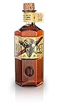 RON PIET RUM – 10 Jahre alter Rum aus Panama mit feinstem Rohrzucker, Single Barrel Rum aus Bourbon-Fässern, in Sechskant-Flasche, 1 x 0.5