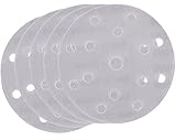 '5er Set Schleifscheiben K320 I Schleifscheiben 150mm mit Klett I Exzenterschleifer Schleifscheiben I 15 fach Lochung, 6, 6+1 und 8 fach Lochung