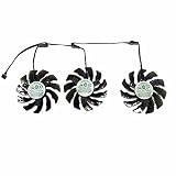 Jinyouqin 3pcs/Set.GA81S2U.Videokühler for GTX1660S/1660TI/1660 RTX 2060 Super OC 8G RX6700/5700/5600 XT Grafikkarten ersetzen (Blade Color : GA81S2U)