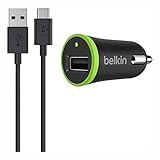 Belkin KfZ-Ladegerät (inkl USB-C Kabel 1,8m) schw