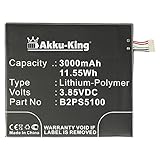 Akku-King Akku kompatibel mit HTC B2PS5100 - Li-Polymer 3000mAh - für HTC Desire 10 Pro, 10 Pro Dual SIM, One X9, X9 Dual SIM, X9E, X9U, D10i, D10w, E56ML