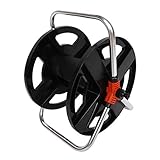 CHENQIAN Seillagerregal Wasserleitung Autorolle 35 Meter Wasserrohrlagerregal Schlauchtrommel Seillagerregal, 17,5x13,7x17,3 Z