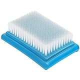 Curtzy Filzstoff Filzmatte Nadelkissen - Filzen Unterlage (16 x 11cm) Große Nadel Bürste mit Plastik Boden, zum Filz Basteln für Natur Wolle Zier Stickerei, als Filzunterlage F