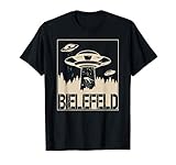 Bielefeld Verschwörung UFO Geschenk Bielefelder OWL T-S