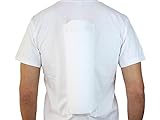 Comfort Anti-Schnarch-Shirt zur Verhinderung der Rückenlage im Schlaf. (Größe M / 50) im FlexPoint Set mit Schlaftipp ABC