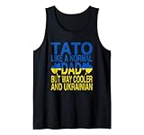 Tato Ukrainian Dad - Ukrainischer Vatertag Tank Top