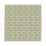 FUFU 49 stücke Blöcke Gewächshaus Rockwool Cubes Kloning Garten Grow Media Praktische Erhöhung Pflanze Propagation Starter Stecker Hydrok