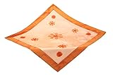 Bellanda Tischdecke, Polyamide, 50% Polyester, orange, 85x85