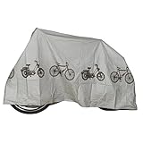 FISCHER 86402 Fahrradgarage Universal Fahrrad-Garage, (B) 2.000 x (H) 1.100 mm, grau, 200 x 110