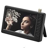 Tragbares Fernsehen, DVBT-2 TFT 5'Auto TV Analog TV TV Digital Tragbarer Monitor TFT HD Mini-Fernseher Für Küche Multimedia Player Mit Hoher Empfindlichkeit T
