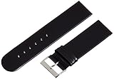 Pure Grey Unisexarmband Basel 55G, Kalblederband 22 mm, Unterseite auch Kalbleder Nubuk Daher antiallerg