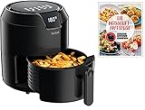 Tefal Easy Fry Precision XL Heißluftfritteuse + offizielles Original Kochbuch mit vielen Rezeptideen, 1500W, Kapazität von 1,2 KG sowie 4,2 Liter für bis zu 6 Personen, 6 Automatische Prog