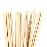 150 Stück Holzleisten Runde Holz Stick - Für Handwerk Lebensmittel EIS Am Stiel Und Modell, Der Kuchen Dübel DIY Durable Dübel Gebäude Modell Holz Werkzeug