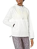 Amazon Essentials Pullover Packable Windbreaker Sweatshirt, Weiß, M