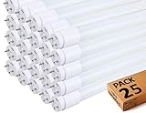 FactorLED 25-er Pack Led Röhren 150cm 20W Osram, Fluoreszierendes Glas, Abstrahlwinkel 300º, Innenbeleuchtung, inklusive Starter, 3000 Lm, Warmes Licht 3000