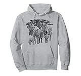 Elefanten mit Baum in Kenia / Afrika Pullover H