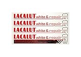 4x LACALUT white & repair Zahncreme 75 ml PZN: 04387912 Spezialzahncreme Zahnp