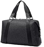 angelHJQ TaoBegj Sporttasche für Männer und Frauen, große Reisetasche mit Schuhfach, leichte Folding Faltende Reisetasche, Reisetasche, Schwimmsack, Blue-XL