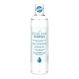 Gleitgel von EIS, Deluxe Aqua Gleitmittel auf Wasserbasis, extra sensitives Intimgel, neutral, 300