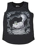 Disney Junior's Alice im Wunderland Grinsekatze We're All Mad Muscle Tank - Schwarz - X