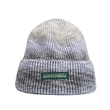 MIBQM Unisex Beanie Winter Strickmütze Damen Batik Wollmütze-g