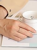 BTXX Ringe für Frauen Größe 8 Ring Türklingel Batteriebetriebene Lange Strohhalme Metall Wanddekor für Badezimmer (Farbe : Gold, Size : One-Size)