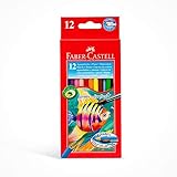 Faber-Castell 114413 Buntstifte KINDER-AQUARELL, 12