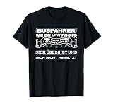 Busfahrer Geschenk Bus Linienbus Beruf Buslenker Spruch T-S