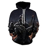 XDJSD Herren-Pullover, Herren-Kapuzenpullis, Sweatshirts in Übergröße, modisch Bedruckte Pullover, Bedruckte Kapuzenpullover, lässige Herrenhemden in Übergröß