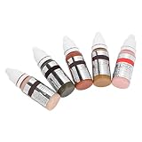 Microblading Pigment Delicate Packing 5 15ml Augenbrauen-Tattoo-Tinte Farbwechsel für Tattoo-Anfäng
