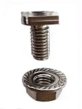 GAO Flora 20 Hammerkopfschrauben mit Flanschmutter M6 x12 E