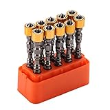 65mm Doppelkopf-Schraubendreher-Bit Elektrische Bohrmaschine Abnehmbarer Magnetischer 10er-Pack Elektro-Schraubendreher-Bit Schlitz-Phillips-Elektro-Schraubendreher-Bits mag