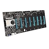 Mining Mainboard DDR3 SODIMM SATA3.0 mSATA2.0 8xPCIE 16X Graph Karte BTC-S37 Motherboard bequem und praktisch Werkzeug