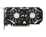 MSI GeForce GTX 1050TI 4GT OC 4GB Nvidia GDDR5 1x HDMI, 1x DP, 1x DL-DVI-D, 2 Slot Afterburner OC, Nvidia G-Sync, Grafikk