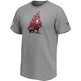 NFL T-Shirt Tampa Bay Buccaneers Iconic Secondary Logo Football Shirt grau (XL)