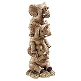 Design Toscano Elefanten - Figur, Maße: 10 x 4 x 25,5