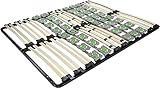 i-flair Tellerlattenrost 160x200 cm, Lattenrahmen Ergo IF55 - für alle Matratzen und Betten geeig