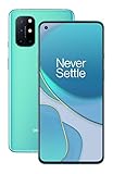 OnePlus 8T Aquamarine Green | 6.55' 120Hz FHD+ Fluid Display | 8GB RAM + 128GB Speicher | Vierfach Kamera | 65W Warp Charge | Duale SIM | 5G | 2 Jahre G
