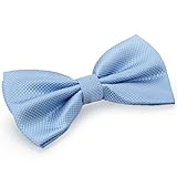 JewelryWe Herren Fliege Schleife Krawatte Binder Schlips Querbinder Anzug Hemd Bow Tie Britische Stil Kariert Verstellbar für Hochzeit Silvester Business Smoking B