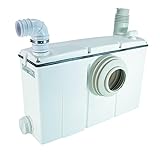Setma Hebeanlage Watergenie C für WC + 3 weitere Einläufe für Dusche, Waschtisch, Bidet, U