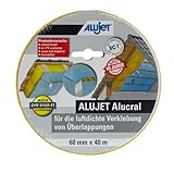 ALUJET Alucral Klebeband für die luftdichte Verklebung von Dampfbremsbahnen und Überlappungen, 60x40