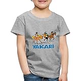 Spreadshirt Yakari, Regenbogen Und Der Kleiner Dachs Kinder Premium T-Shirt, 110-116, G
