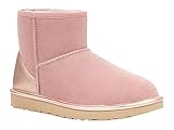 UGG Klassischer Mini Shine Damen-Stiefel, Shell, 36 EU