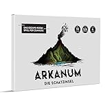 Arkanum die Schatzinsel – Escape Room Spiel für Erwachsene, Freunde und Familien. Gesellschaftsspiel für 1-6