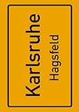 Karlsruhe Hagsfeld: Deine Stadt, deine Region, deine Heimat! | Notizbuch DIN A4 kariert 120 Seiten Geschenk