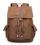 WANHONGYUE Eromanga Sensei Anime Cosplay Rucksack Canvas Backpack Drawstring Schultasche Büchertasche Daypack/Dunkelb