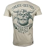 Yakuza Premium Herren T-Shirt 3214 Hellbeige S